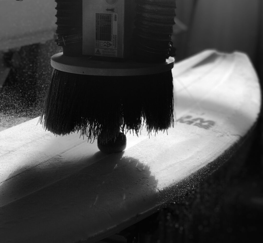 Surfboard CNC Cutting